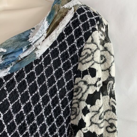 Feratelli Mixed print & texture tunic dress - Picture 5 of 11